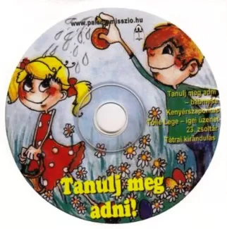 A hasonló című ajándék CD korongképe, rajta egy locsolkodási jelenettel.
